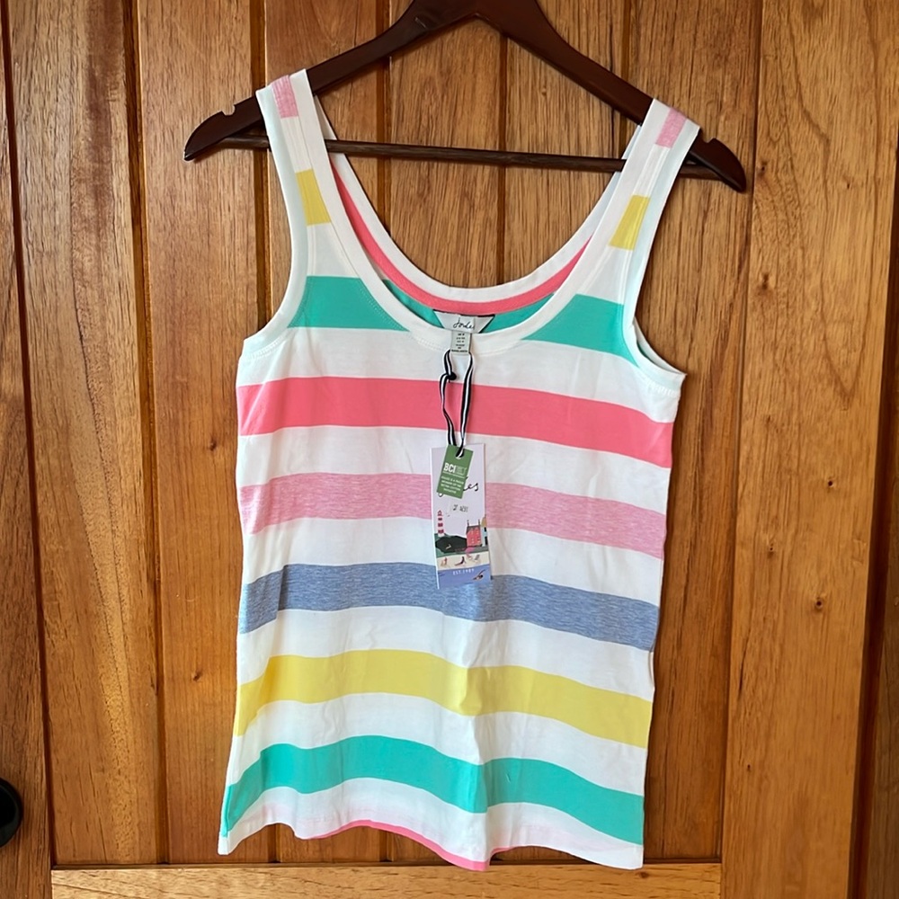 Cute joules tank top, us size 4